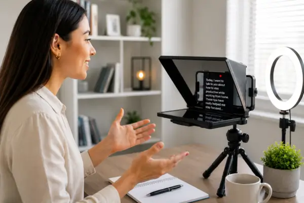 Compact Teleprompters for Teachers Who Want to Sound More Natural in Virtual Classes 6 Compact Teleprompters for Teachers Who Want to Sound More Natural in Virtual Classes