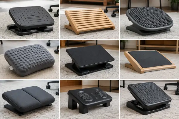 Footrests for Long Work Sessions: How Under-Desk Support Can Improve Daily Comfort 8 Footrests for Long Work Sessions