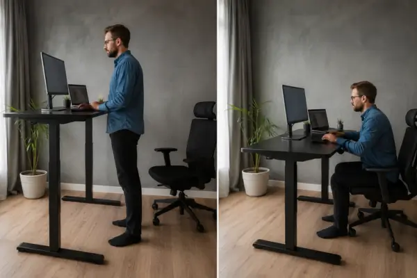 Height-Adjustable Desks for Small Home Offices: How Sitting and Standing Can Reduce Daily Strain 7 Height-Adjustable Desks