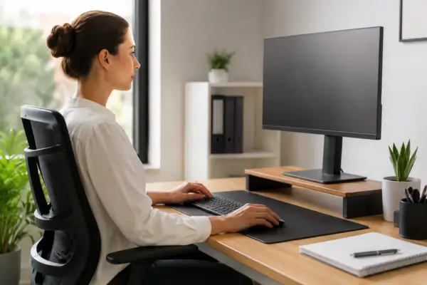 Monitor Adjustment Guide: How the Right Screen Height Can Reduce Neck Discomfort While Working 9 Monitor Adjustment