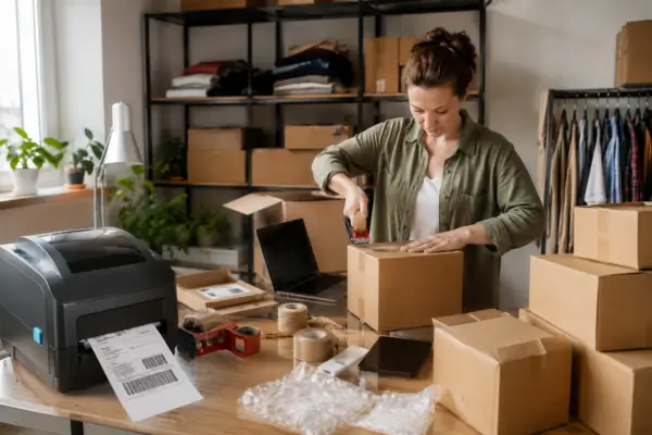 Small Spaces, Big Business: The Hidden Strain Behind E-commerce 1 Small Spaces, Big Business E-commerce